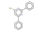 2,6-<span class='lighter'>DIPHENYL</span>-PYRIMIDINE-4-THIOL