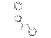 N,3-<span class='lighter'>DIPHENYL</span>-5-ISOXAZOLECARBOXAMIDE