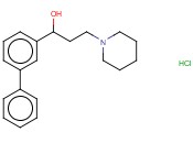 1-联苯基-3-<span class='lighter'>基</span>-3-<span class='lighter'>哌啶</span>-1-<span class='lighter'>基</span>丙烷-1-醇盐酸