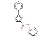 N,2-<span class='lighter'>DIPHENYL</span>-1,3-THIAZOLE-4-CARBOXAMIDE