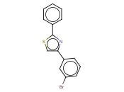 4-(<span class='lighter'>3-BROMOPHENYL</span>)-2-PHENYLTHIAZOLE