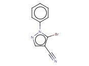 5-<span class='lighter'>溴</span>-1-苯基-1H-吡唑-4-甲<span class='lighter'>腈</span>