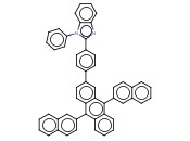 2-[4-(9,10-DI-2-NAPHTHALENYL-2-ANTHRACENYL)PHENYL]-1-PHENYL-1H-BENZIMIDAZOLE