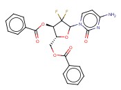 2',2'-<span class='lighter'>Difluoro-2</span>'-deoxycytidine-3',5'-dibenzoate
