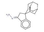3,3-[SPIRO-2-ADAMANTYL]-1-<span class='lighter'>INDANONE</span> HYDRAZONE