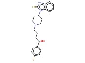 4-[4-(2,3-二氢-2-硫酮-1H-<span class='lighter'>苯并咪唑</span>-1-基)-1-哌啶基]-1-(4-<span class='lighter'>氟</span>苯基)-1-丁酮