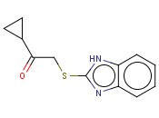 2-(1H-BENZIMIDAZOL-2-YLTHIO)-1-CYCLOPROPYLETHANONE