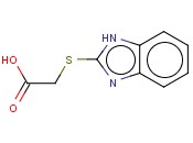 2-(硫代<span class='lighter'>苯并咪唑</span>)乙酸