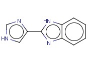 1H-<span class='lighter'>苯并咪唑</span>，2 - （1H-<span class='lighter'>咪唑</span>-4 - 基） - （9CI）