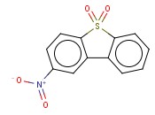 2-NITRO-<span class='lighter'>DIBENZOTHIOPHENE</span> 5,5-DIOXIDE
