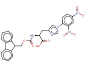 Fmoc-His(<span class='lighter'>DNP</span>)-OH