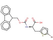 FMOC-D-2-(5-<span class='lighter'>溴</span>化<span class='lighter'>噻吩</span>)丙氨酸