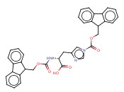 <span class='lighter'>Fmoc</span>-D-His(<span class='lighter'>Fmoc</span>)-OH