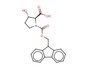 N-ALPHA-FMOC-L-TRANS-3-<span class='lighter'>HYDROXYPROLINE</span>