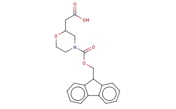 2-(4-N-FMOC-MORPHOLIN-2-YL)ACETIC ACID