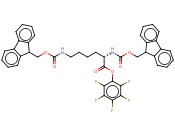 N,N'-双(芴甲氧羰基)-L-<span class='lighter'>赖氨酸</span>五氟苯基酯