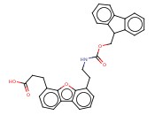 9H-占吨-4-丙酸,5-[2-[[(9H-<span class='lighter'>芴</span>-9-基甲氧基)羰基]氨基]乙基]-