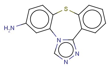 DIBENZO(B,F)-1,2,4-TRIAZOLO(4,3-D)(1,4)THIAZEPIN-6-AMINE