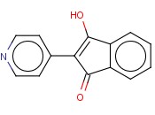 3-羟基-2-(吡啶-4-基)<span class='lighter'>茚</span>-1-<span class='lighter'>酮</span>