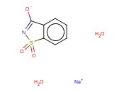 邻<span class='lighter'>苯</span>甲<span class='lighter'>酰</span><span class='lighter'>磺</span><span class='lighter'>酰</span><span class='lighter'>亚胺</span>钠盐<span class='lighter'>二</span>水合物