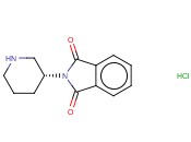 (R)-3-哌啶<span class='lighter'>基</span><span class='lighter'>邻</span><span class='lighter'>苯</span><span class='lighter'>二甲</span><span class='lighter'>酰</span>亚胺盐酸盐