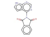 2-(7H-PYRROLO[<span class='lighter'>2,3</span>-D]PYRIMIDIN-4-YL)ISOINDOLINE-<span class='lighter'>1,3-DIONE</span>