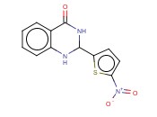 1,2-二氢-2-(5-硝基-2-<span class='lighter'>噻吩</span><span class='lighter'>基</span>)喹唑啉-4(3H)-酮