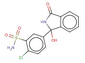 2-<span class='lighter'>氯</span>-5-(2,3-二氢-1-羟基-3-氧代-1H-异<span class='lighter'>吲哚</span>-1-基)苯磺酰胺