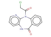 5,11-二氢-11-<span class='lighter'>氯</span>乙酰<span class='lighter'>基</span>-6H-吡啶并[2.3-b][1,4]苯并二氮卓-6-酮