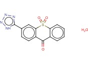 3-(1H-四唑-5-基)-9H-硫代呫吨-9-酮10,10-<span class='lighter'>二氧化物</span>一<span class='lighter'>水</span>