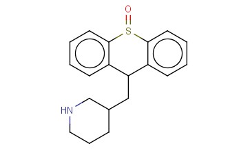 3-(THIOXANTHEN-9-YLMETHYL) PIPERIDINE, S-OXIDE