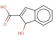 1-HYDROXY-1H-<span class='lighter'>INDENE</span>-2-CARBOXYLIC ACID