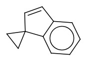 SPIRO[CYCLOPROPANE-1,1'-<span class='lighter'>INDENE</span>]