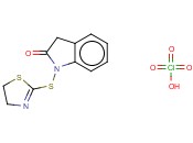 <span class='lighter'>2-INDANONE</span>, 1-(2-THIAZOLIN-2-YLTHIO)-, PERCHLORATE