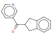 3-(2,3-DIHYDRO-1H-<span class='lighter'>INDENE</span>-2-CARBONYL)PYRIDINE