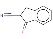 1-<span class='lighter'>INDANONE</span>-2-CARBONITRILE