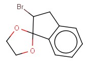 2-BROMO-1-<span class='lighter'>INDANONE</span> ETHYLENE KETAL