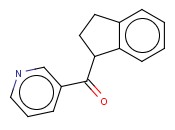 3-(2,3-DIHYDRO-1H-<span class='lighter'>INDENE</span>-1-CARBONYL)PYRIDINE