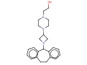 4-(1-(10,11-DIHYDRO-5H-DIBENZO(A,D)CYCLOHEPTEN-5-YL)AZETIDIN-3-YL)PIPE RAZINEETHANOL