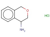 3,4-二氢-1H-<span class='lighter'>异</span>苯并吡喃-4-胺 <span class='lighter'>盐酸盐</span>