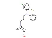 8-(3-(10-(2-CHLOROPHENOTHIAZINYL))PROPYL)<span class='lighter'>PSEUDO</span>-3-HYDROXYNORTROPANE