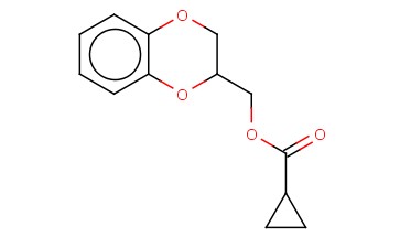 CYCLOPROPANECARBOXYLIC ACID, (2,3-DIHYDRO-1,4-BENZODIOXIN-2-YL)METHYL ESTER
