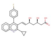(3S,5S,6E)-7-[2-环丙基-4-(4-氟苯基)-3-<span class='lighter'>喹啉</span>基]-3,5-二<span class='lighter'>羟基</span>-6-庚烯酸