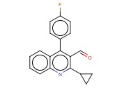 2-环丙基-4-(4-氟苯基)<span class='lighter'>喹啉</span>-3-<span class='lighter'>甲醛</span>
