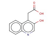 3-<span class='lighter'>HYDROXYQUINOLINE</span>-4-ACETIC ACID