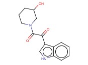 2-(3-羟基哌啶-1-<span class='lighter'>基</span>)-1-(1H-<span class='lighter'>吲哚</span>-3-<span class='lighter'>基</span>)-2-羰基乙酮