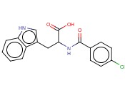 N-(4-氯苯甲酰)-<span class='lighter'>L-</span><span class='lighter'>色氨酸</span>