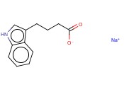 3-<span class='lighter'>吲哚</span>丁酸钠