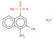 4-AMINO-3-HYDROXY-1-NAPHTHALENESULFONIC ACID, GR <span class='lighter'>GRADE</span> FOR SPECTROPHOTOMETRIC DET. (OF SI) 95%