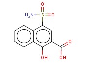 4-氨基<span class='lighter'>磺</span><span class='lighter'>酰</span>-1-羟基-2-萘<span class='lighter'>甲酸</span>
